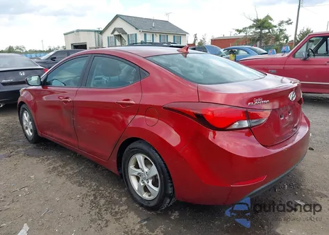 2015 Hyundai Elantra Se z USA, uszkodzony, nr VIN 5NPDH4AE1FH578681